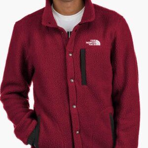 THE NORTH FACE Men's Parkview Fleece Jacket, Cordovan, Medium